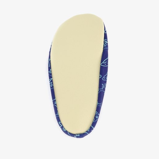 Kinder schoenen blauw met haaien
