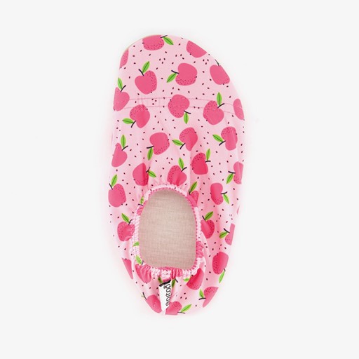 Kinder schoenen roze met appeltjes