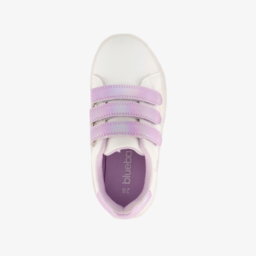 Meisjes sneakers met lichtjes wit roze