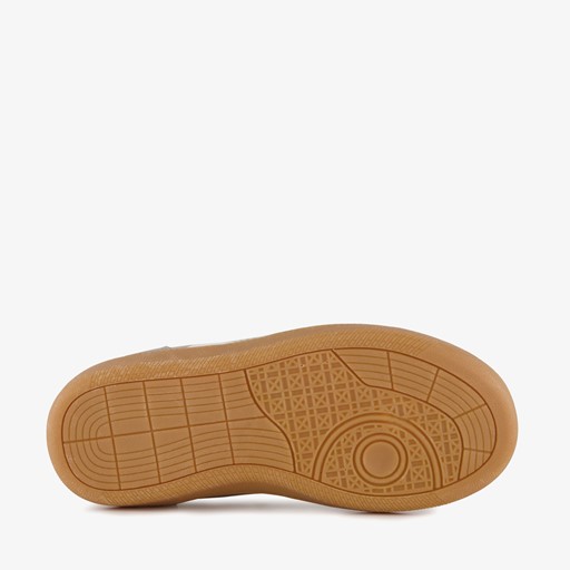 Meisjes sneakers goudkleurig wit