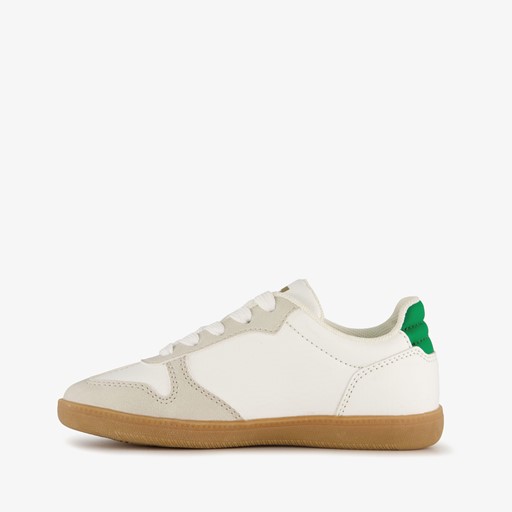 Jongens sneakers wit groen