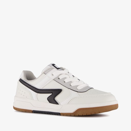 Jongens sneakers wit zwart