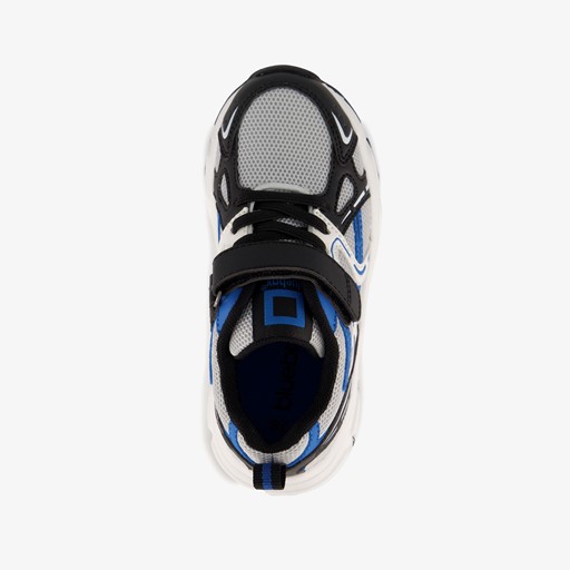 Jongens sneakers zwart blauw