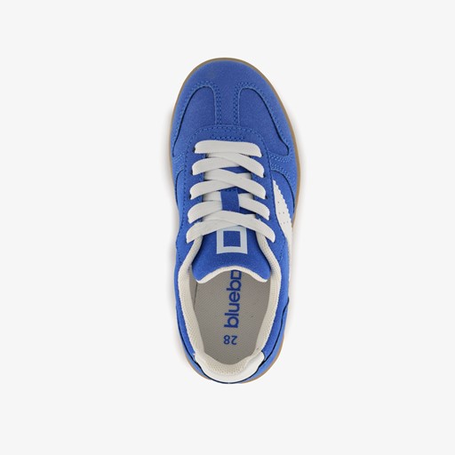 Jongens sneakers blauw wit