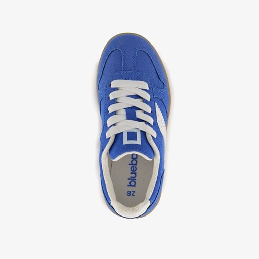 Jongens sneakers blauw wit
