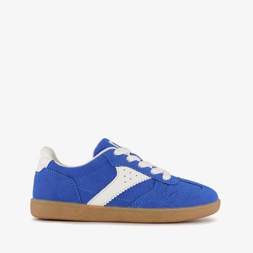 Jongens sneakers blauw wit