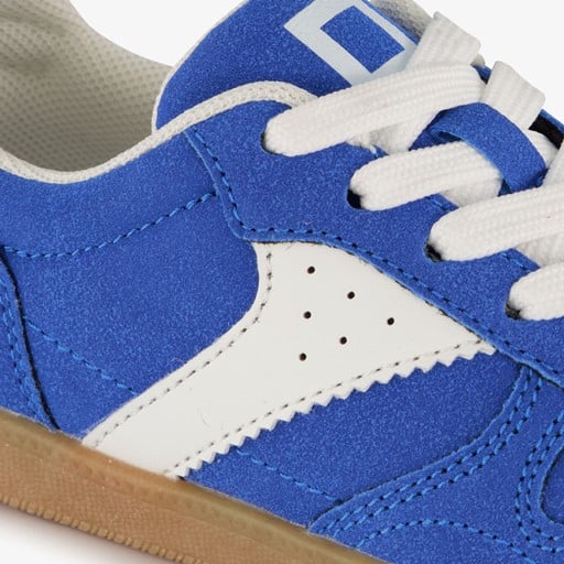 Jongens sneakers blauw wit