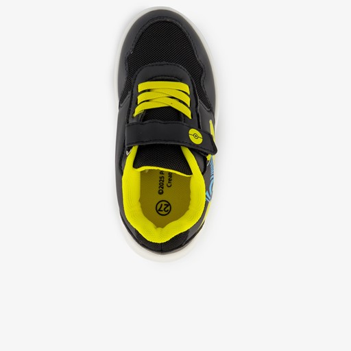Jongens sneakers met lichtjes zwart geel