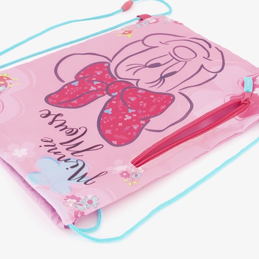 Kinder gymtas roze 1 liter