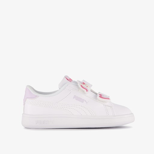 Smash 3.0 Badges meisjes sneakers wit