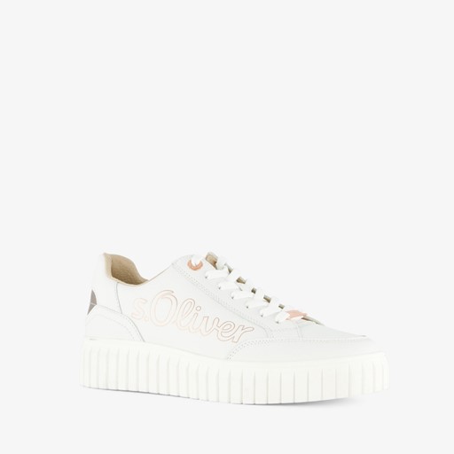 Dames sneakers wit rosé