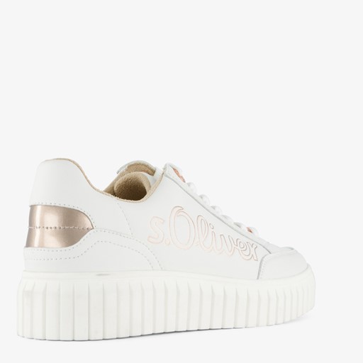 Dames sneakers wit rosé