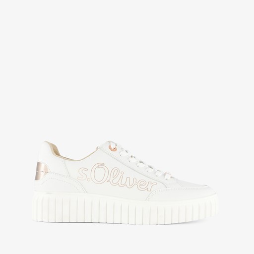 Dames sneakers wit rosé