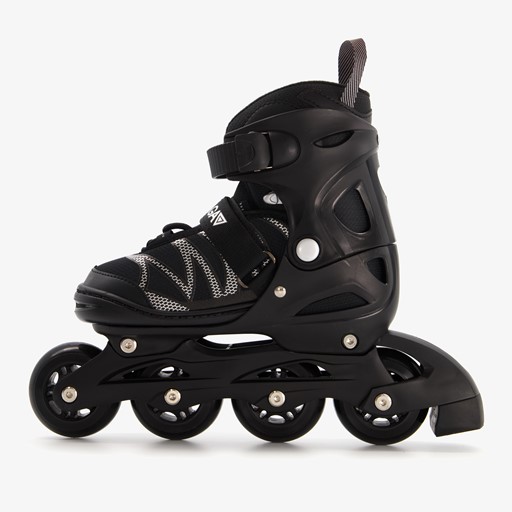 Verstelbare semi-softboot skeelers zwart