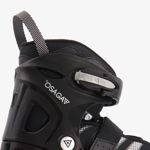 Verstelbare semi-softboot skeelers zwart