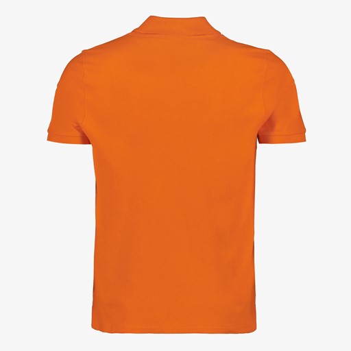 Heren polo oranje