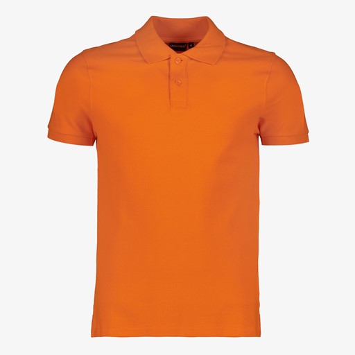 Heren polo oranje