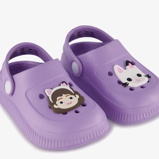 Kinder klompen paars