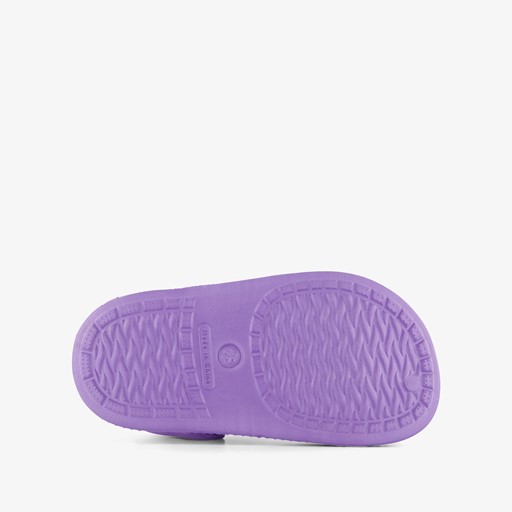 Kinder klompen paars