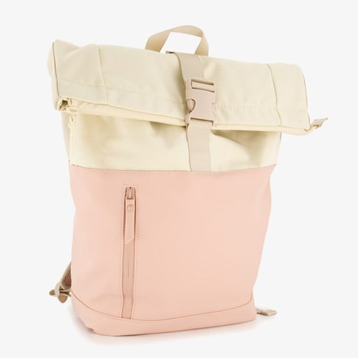 Roltop rugzak roze 20 liter