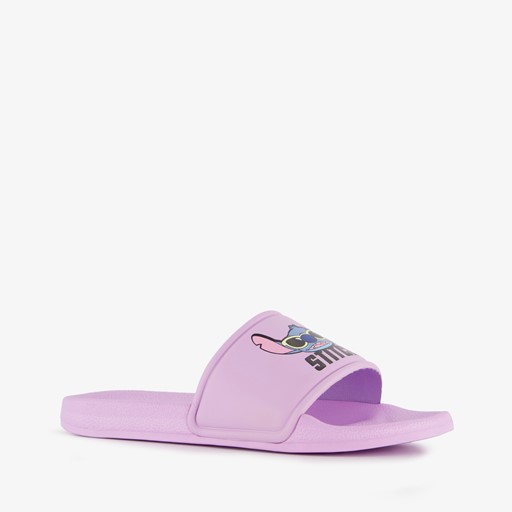 Kinder badslippers lila