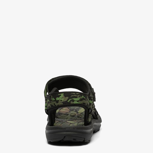 Jongens sandalen met camouflageprint