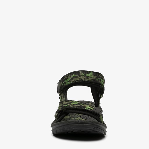 Jongens sandalen met camouflageprint