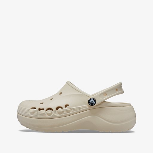 Baya Platform Clog dames klompen beige