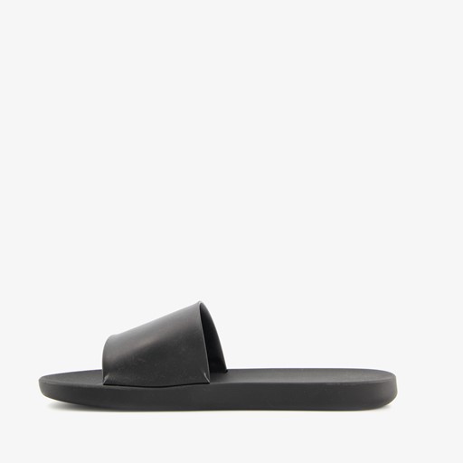 Heren badslippers zwart