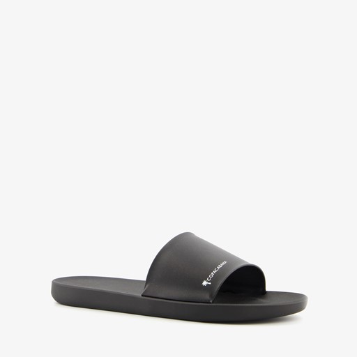 Heren badslippers zwart