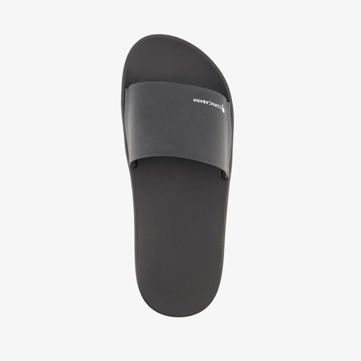 Heren badslippers zwart