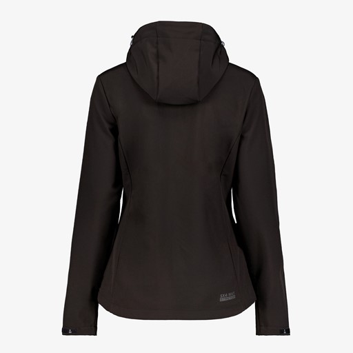 Dames softshell jas zwart