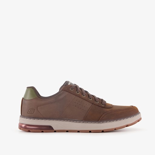 Evenston - Fanton leren heren sneakers bruin