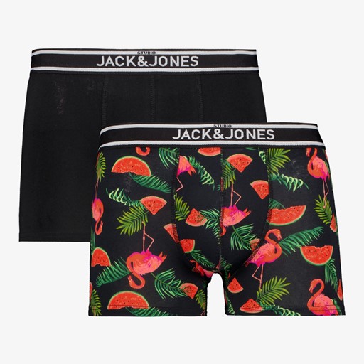 Heren boxershorts 2 pack flamingo