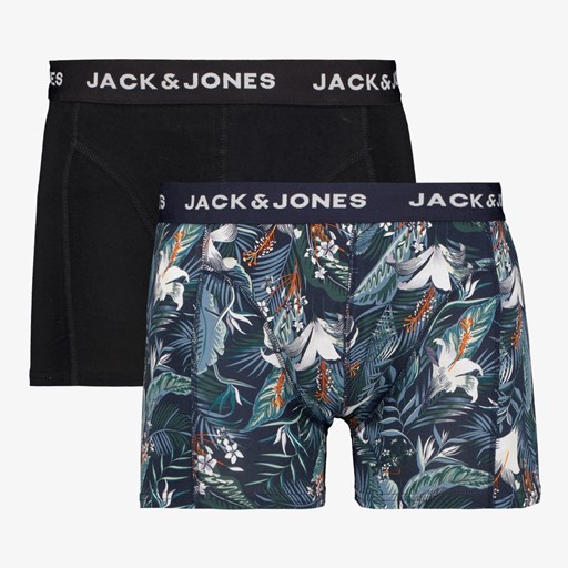 Heren boxershorts 2 pack bloemenprint