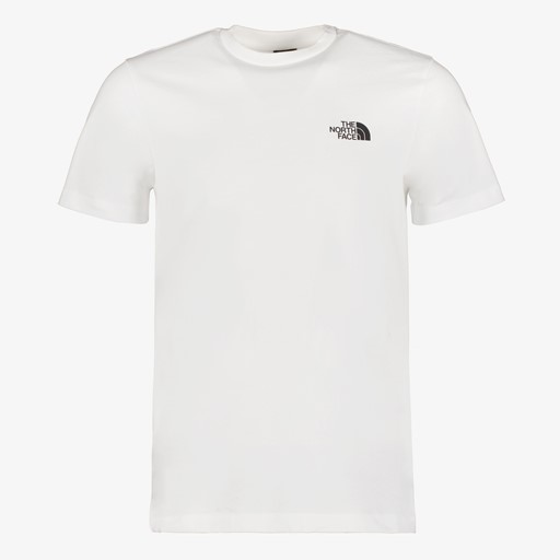 Simple Dome heren T-shirt wit