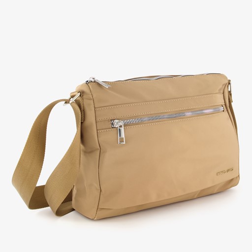 Dames schoudertas beige