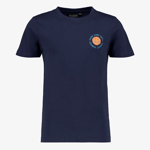 Jongens T-shirt donkerblauw