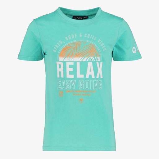 Jongens T-shirt met opdruk blauw