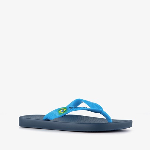 Kindert teenslippers blauw