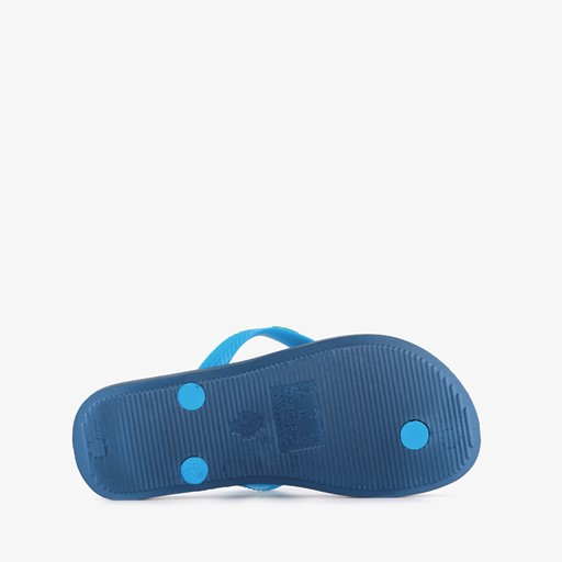 Kindert teenslippers blauw