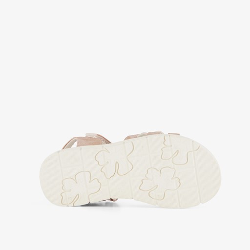 Meisjes sandalen met hartjes roze