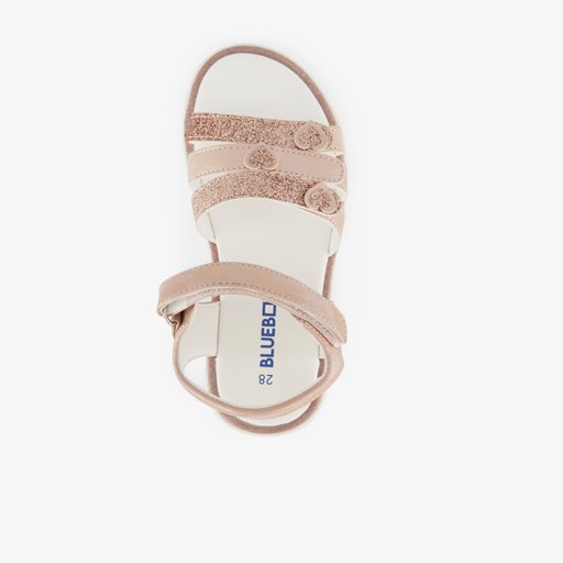 Meisjes sandalen met hartjes roze