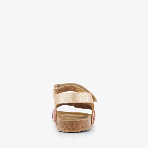Leren meisjes sandalen lichtroze