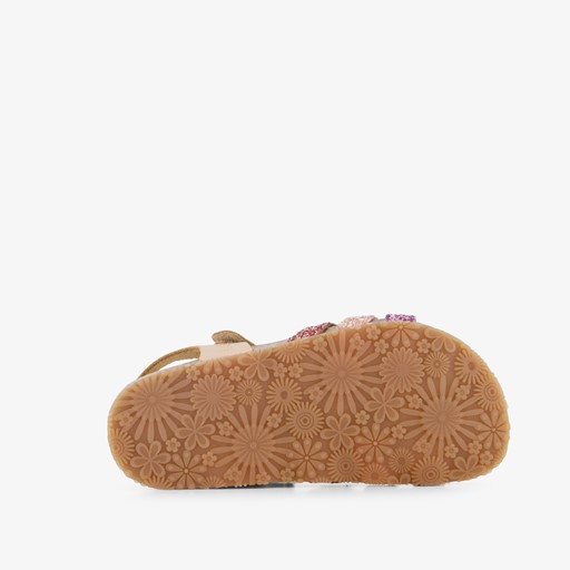 Leren meisjes sandalen lichtroze