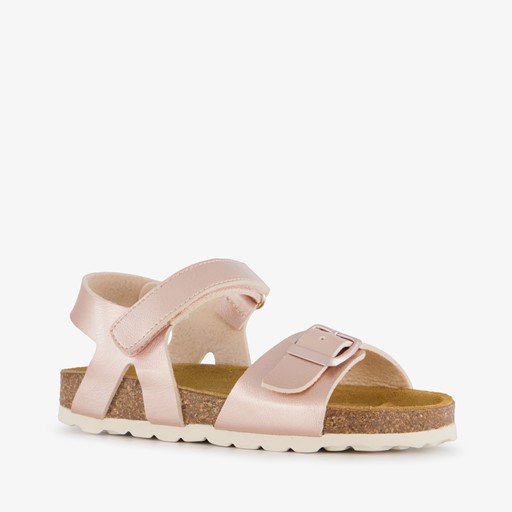 Kinder bio sandalen roze