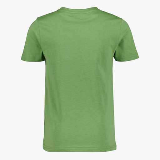 Jongens T-shirt met opdruk groen