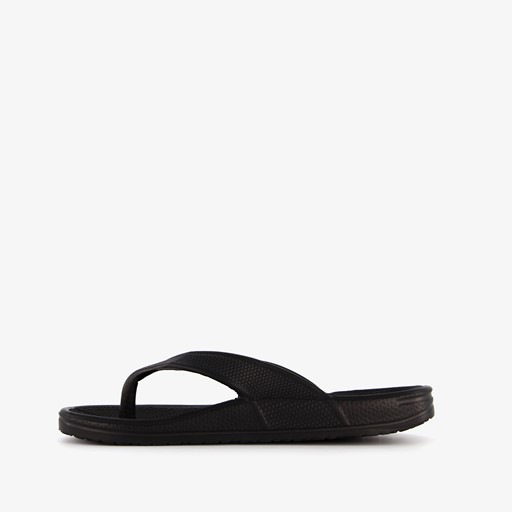 Dames teenslippers zwart