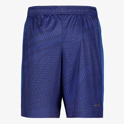 Kinder voetbalshort blauw