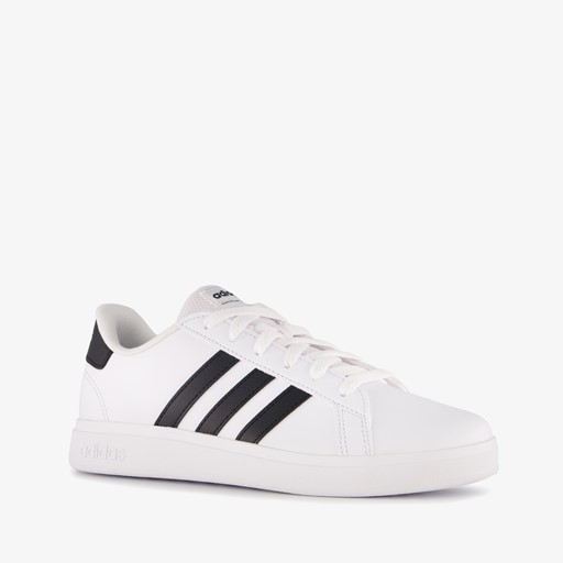 Grand Court 2.0 jongens sneakers wit zwart